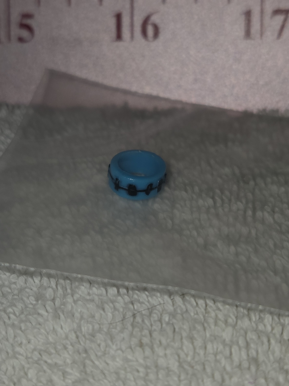 Mattel Monster High Frankie Blue Doll Bracelet with Black Detailing